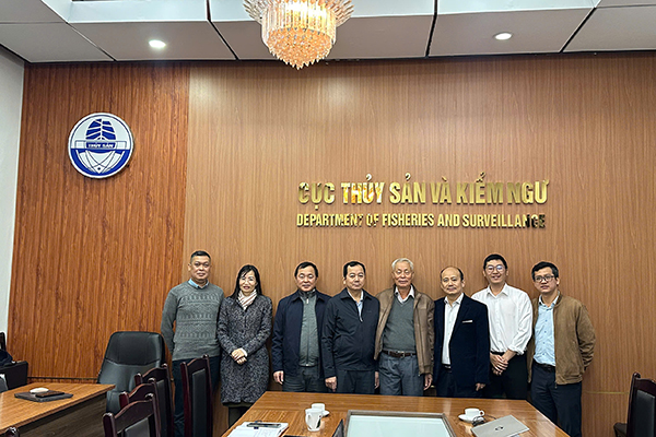Hiệp hội Cá ngừ Việt Nam làm việc với Cục Thủy sản và Kiểm ngư về Dự án cải thiện nghề khai thác cá ngừ vằn bằng lưới vây tại Việt Nam hướng đến tiêu chuẩn bền vững MSC